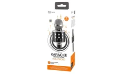 Hollywood microfono wireless per karaoke, nero