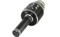 Hollywood microfono wireless per karaoke, nero
