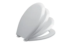 Idrak sedile copriwater universale in MDF, bianco