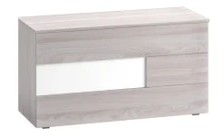 Ilenia comò 3 cassetti olmo e bianco