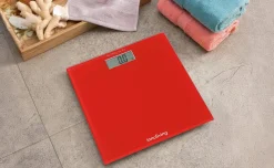 Inn-107RBilancia Digitale Pesapersone Ultraslim Rossa