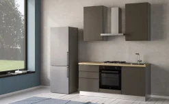 Iris cucina 180 cm colore grigio scuro