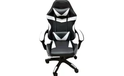 Iron poltrona gaming nera e bianca