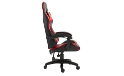 Iron poltrona gaming nera e rossa