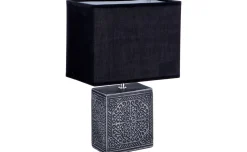 Lampada base ceramica carl assortita 23x14 centimetri altezza 36,5 centimetri