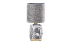 Lampada base ceramica jelis assortita diametro 13 centimetri altezza 25,5 centimetri
