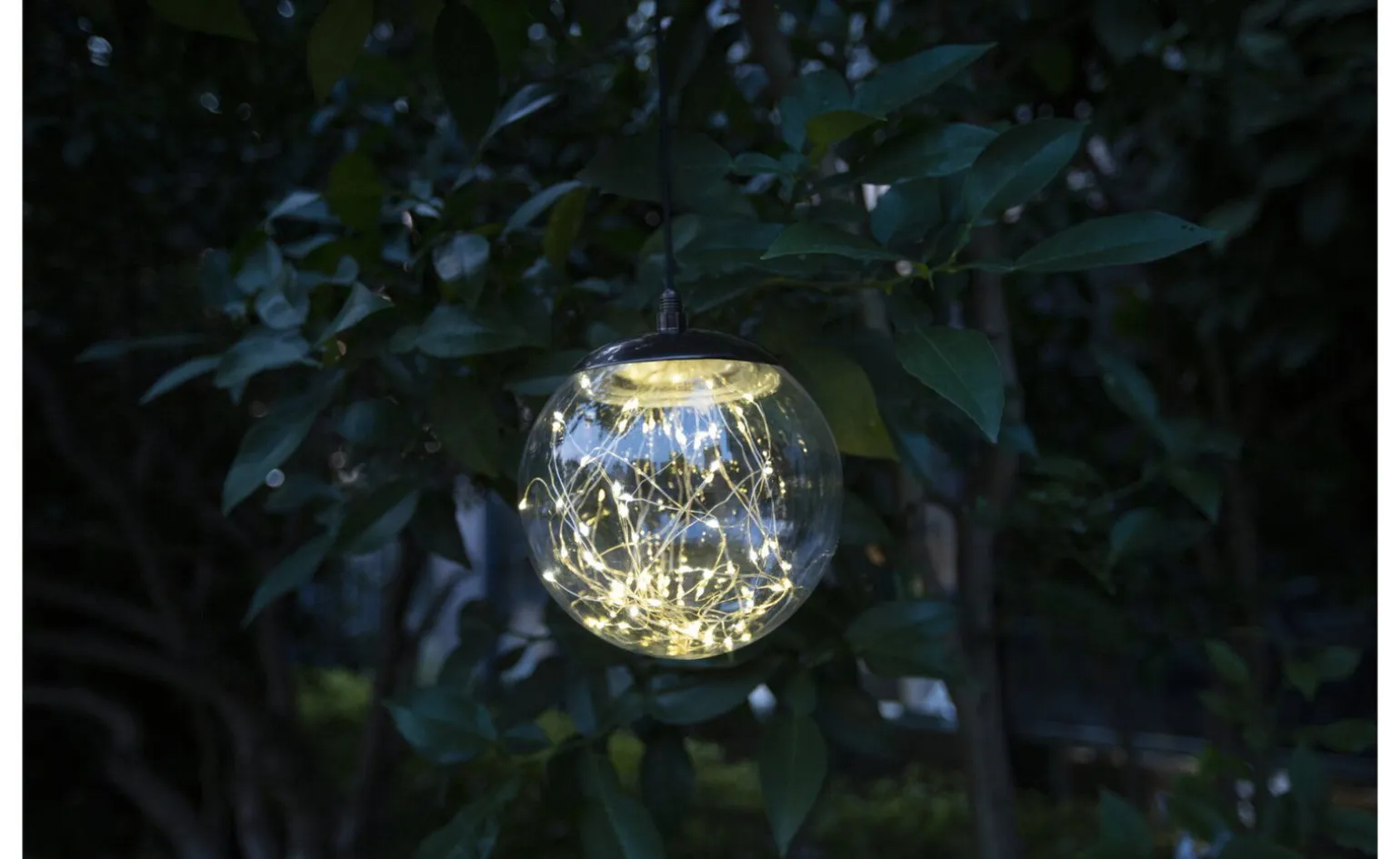 Lampada pendente solare Swing diametro 18 cm