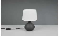 Lampada tavolo martin altezza 29 centimetri portalampada E14 sabbia
