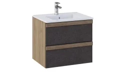 Laura base con lavabo rovere/portland L60 cm