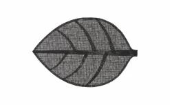 Leaf tovaglietta nera 50x33 cm