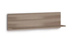 Lisbona mensola in pannello colore olmo delicato L140 cm