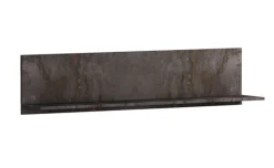 Lisbona mensola in pannello colore grigio L180 cm