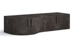 Lisbona porta TV sagomato colore grigio