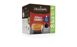 Lollo Caffè Nestcafè Dolce Gusto linea Amore gusto assoluto, box da 75 + 15 Capsule