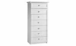 Lucrezia settimino 7 cassetti colore bianco