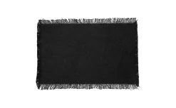 Maha tovaglietta in cotone nero 45x30 cm