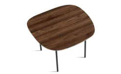 Marte tavolino nero/teak