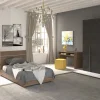 Mia cameretta noce biondo e ossido, letto una piazza e mezza senza contenitore