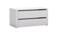 Mia cassettiera interna 2 cassetti bianco opaco