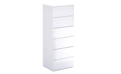 Mia settimino 6 cassetti bianco frassino