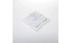 Miguel Set 2 Asciugamani Bianco 100% Cotone Stone Washed