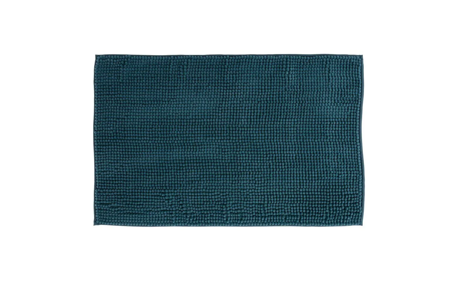 Mini tappeto bagno petrolio in poliestere 50x80 cm