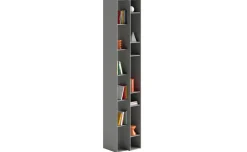 New York libreria componibile alluminio laccato opaco