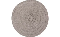 Olivia tovaglietta fibra di carta taupe Ø38 cm