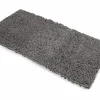 Passatello tappeto bagno grigio scuro 50x80 cm