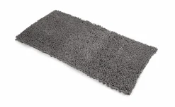 Passatello tappeto bagno grigio scuro 50x80 cm