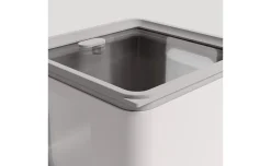 Peek box contenitore piccolo per alimenti grigio
