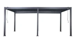 Pergola bioclimatica antracite 585x300 cm