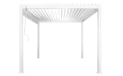 Pergola bioclimatica bianca 300x300 cm