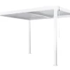 Pergola bioclimatica bianca 390x390 cm