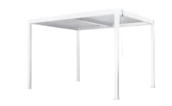 Pergola bioclimatica bianca 390x390 cm