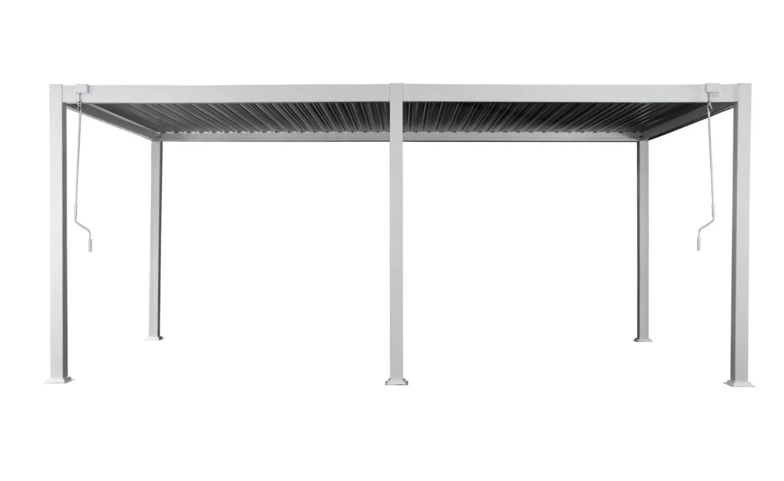 Pergola bioclimatica bianca 585x300 cm