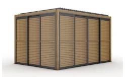 Persiane scorrevoli per pergola 3 metri