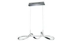 Perugia sospensione LED 37W in metallo cromato