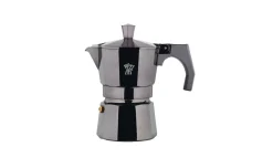 Pezzetti caffettiera 3 tazze nera