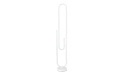 Piantana LED Clip bianca 130 cm