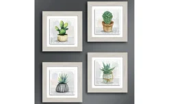 Piastrella in ceramica L18 cm Botany S. Beige