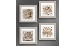 Piastrella in ceramica moderna L29 cm Tree Beige
