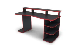 Play scrivania colore grigio e rosso