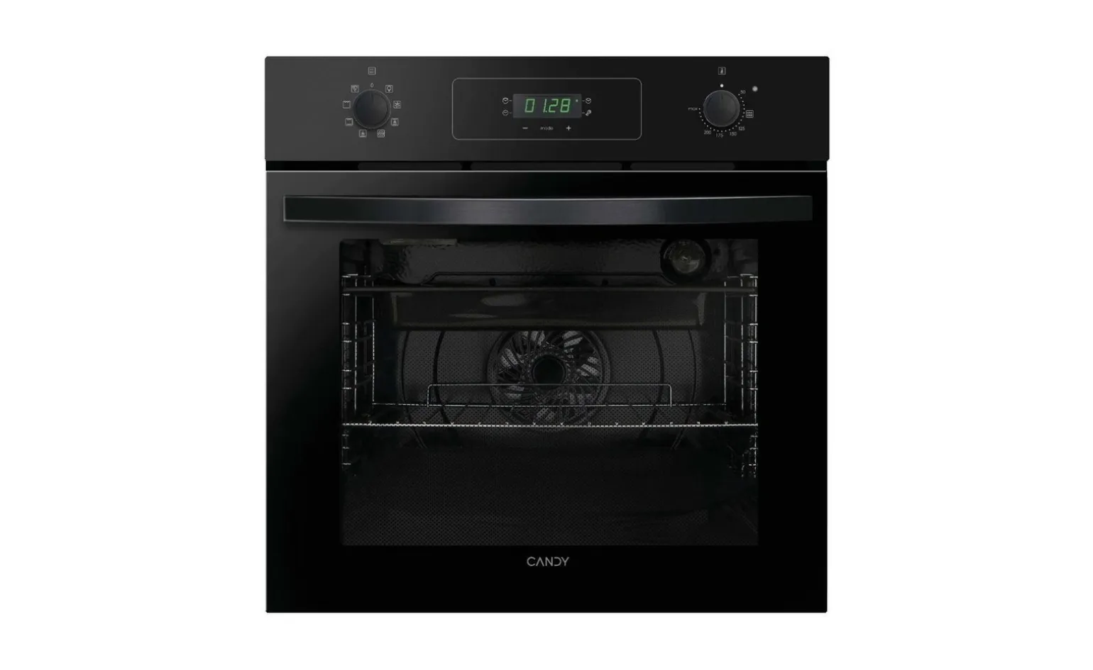 Poker 60cm Gas + Forno Nero + Lavastoviglie + Frigorifero Candy