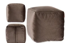 Pouf bordeaux 30x30x30 centimetri