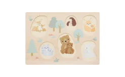 Puzzle Animali gioco bimbi in compensato 6 pezzi