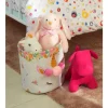 Rabbit peluche in tessuto rosa h35 cm