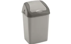 Refuse Pattumiera Basculante Grigia 9 Litri