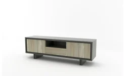 Rio porta tv L189 cm fango/bianco seta