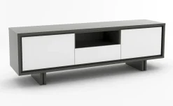 Rio porta tv L189 cm fango/bianco seta